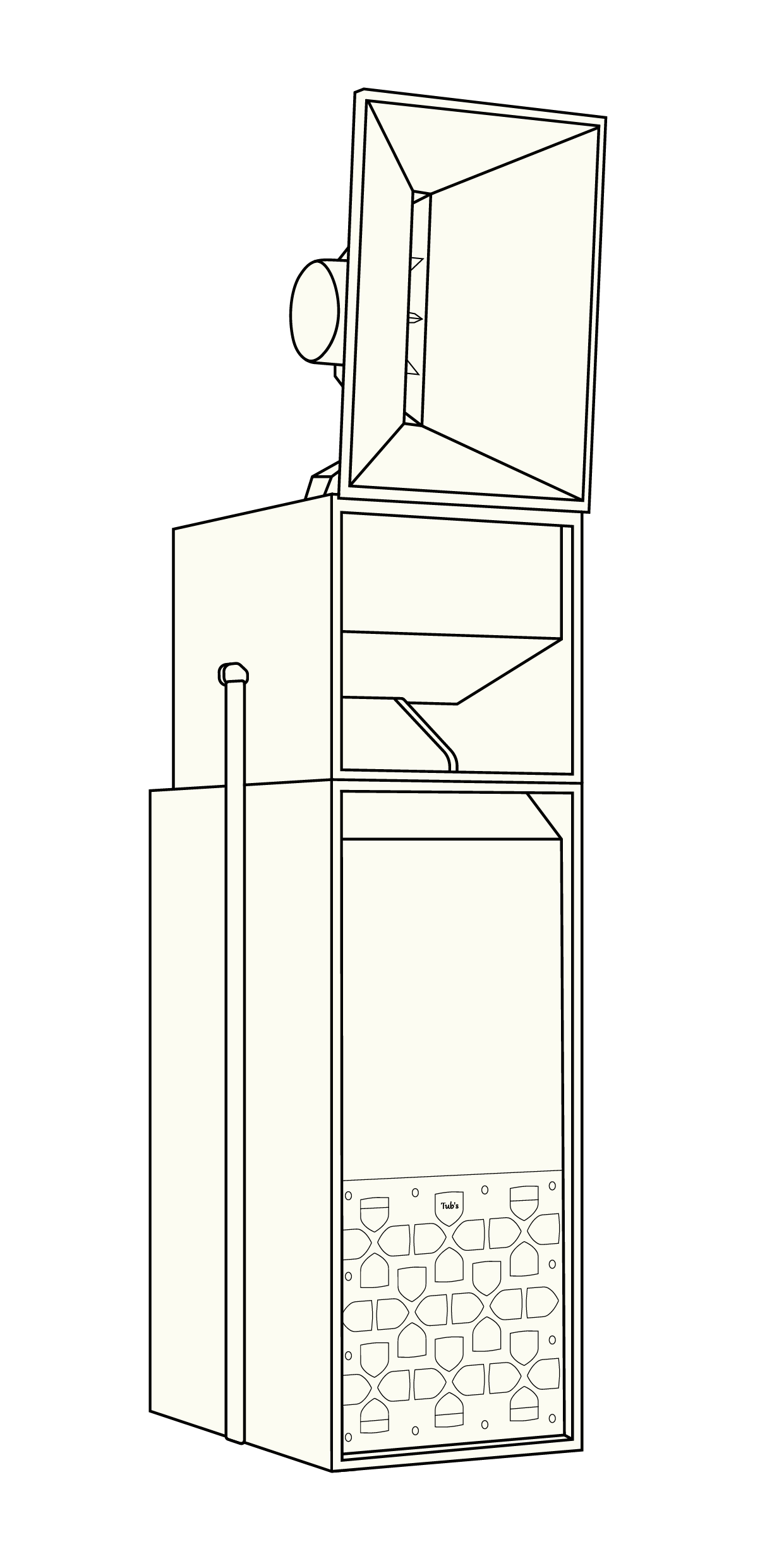 Tub's Audio bigfi system illustration