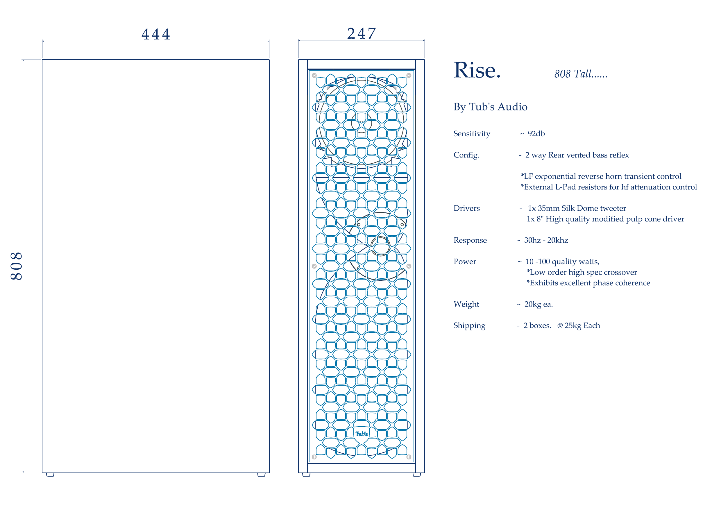 Rise layout and specification